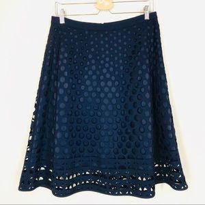 J. Crew navy skirt sz 10